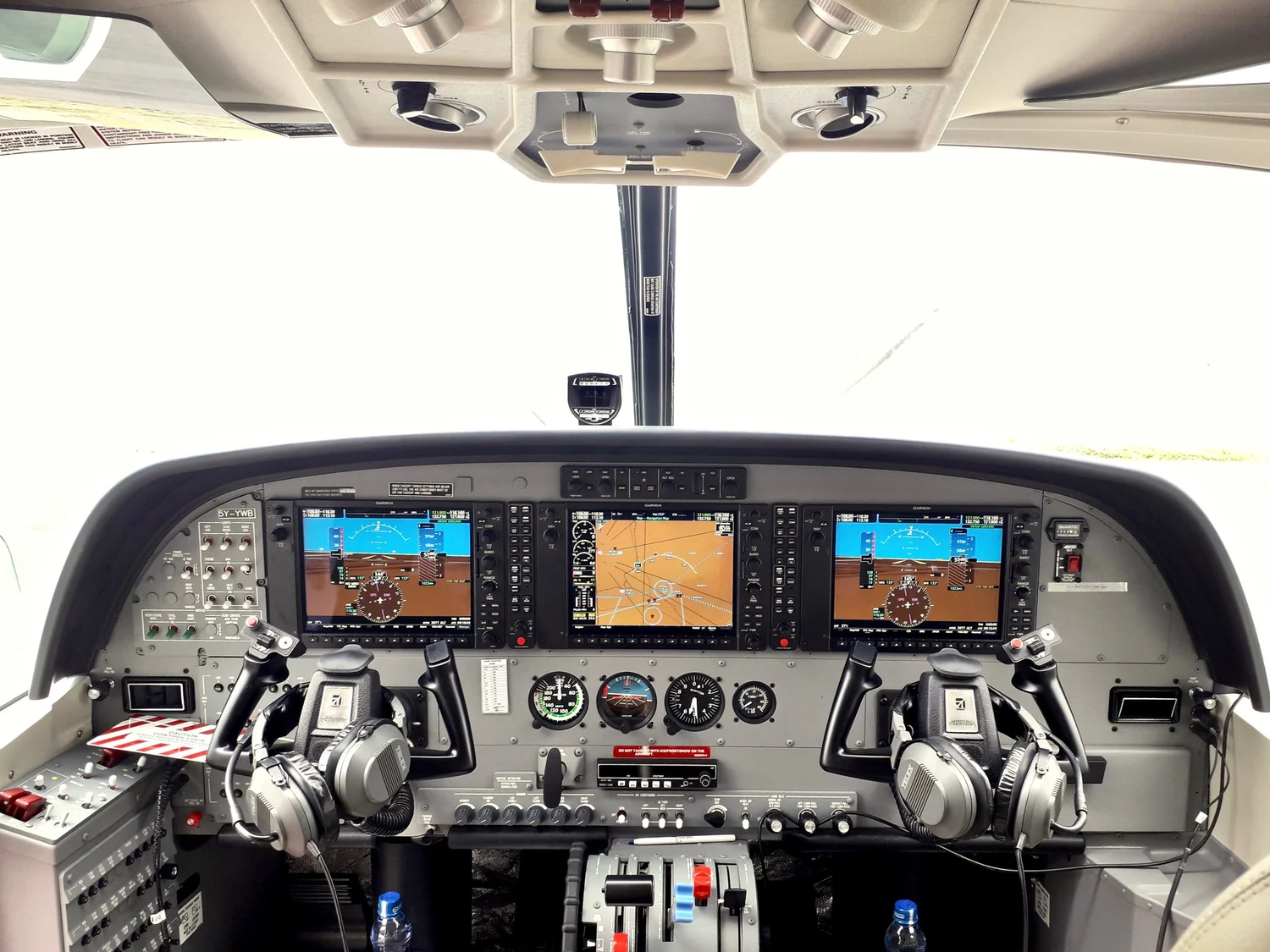 Cessna Caravan modern cockpit