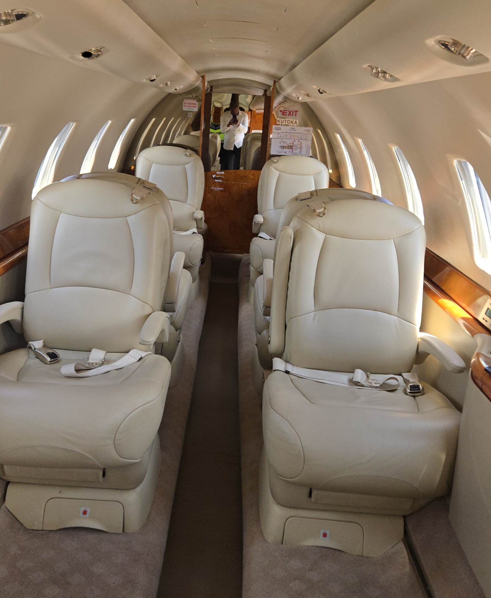 Cessna Citation Sovereign passenger cabin
