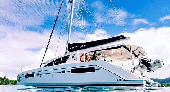 48 foot luxury sailing catamaran